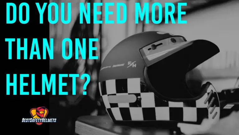 How many motorcycle helmets should you own