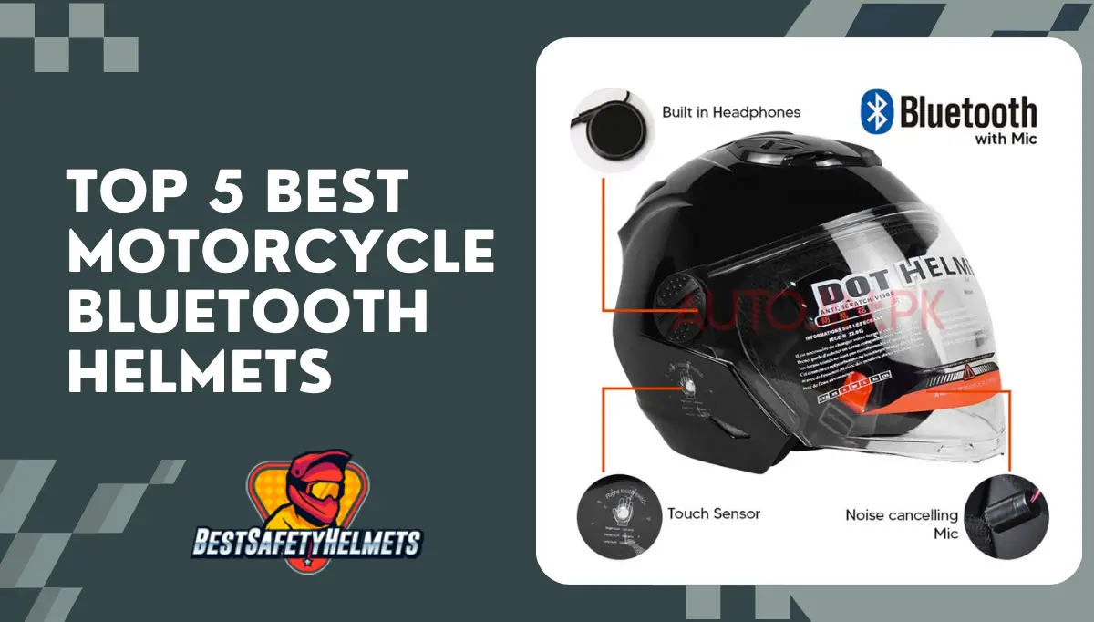 Top 5 Best Motorcycle Helmets with Bluetooth and GPS (2022 Reviews)