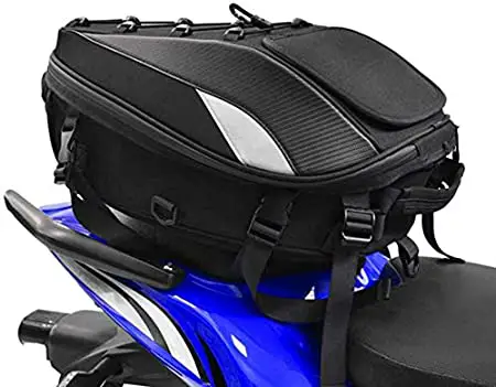 Motorcycle Seat Tail Bag Backpack by JFG RACING