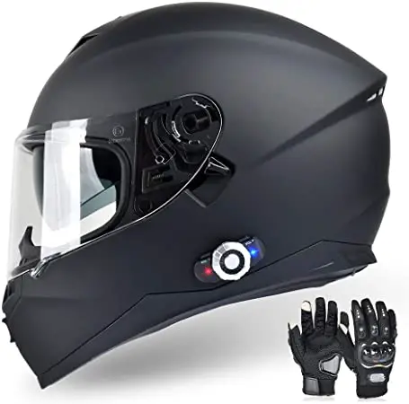 Freedconn BM12 Full Face Motorcycle Bluetooth Helmet